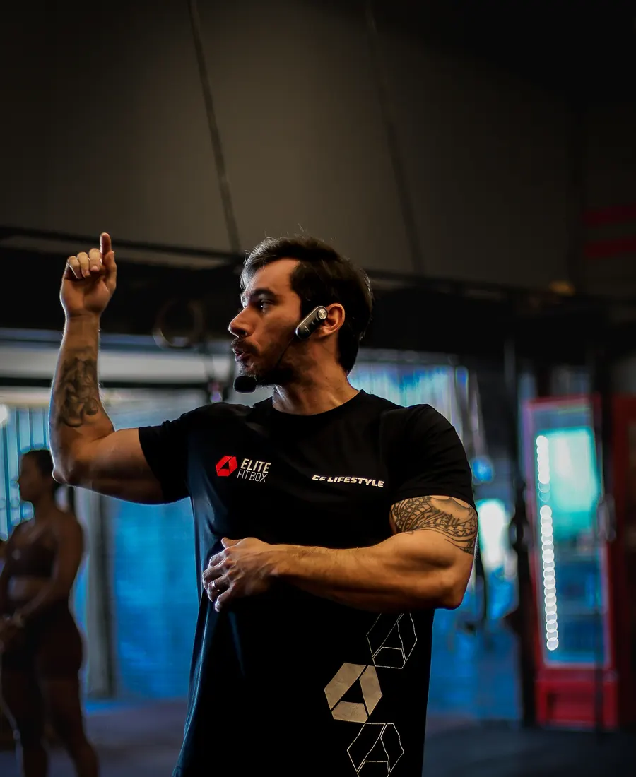 Gabriel Andrade, headcoach da Elite Fitbox