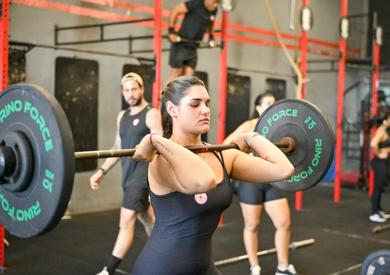 Atleta treinando CrossFit na Elite Fitbox